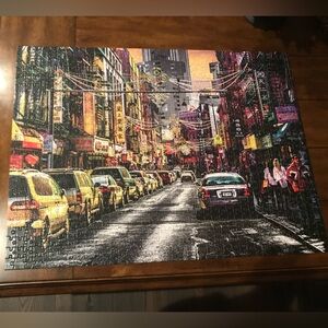 Mott Street Chinatown Jigsaw Puzzle